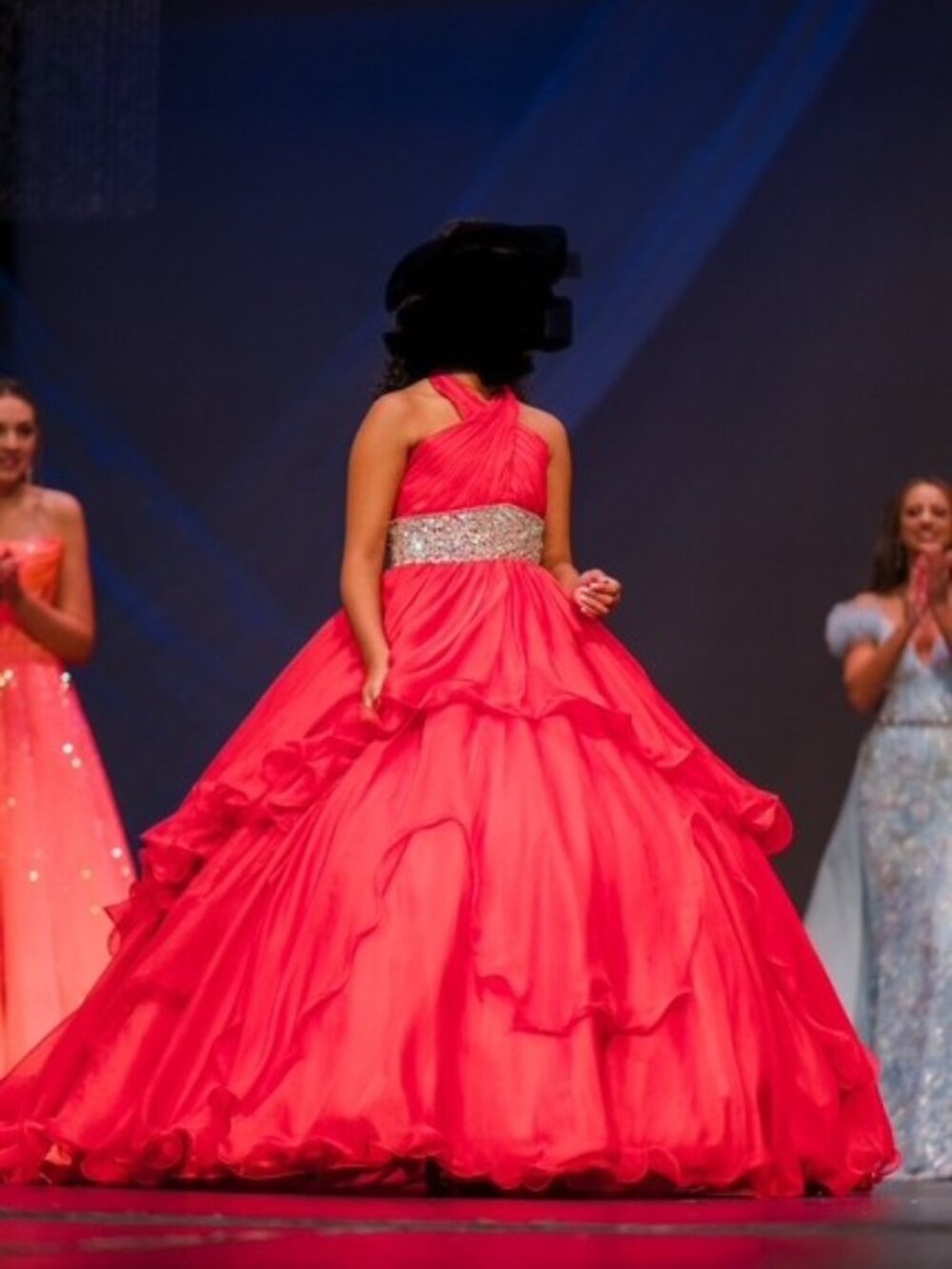 Beautiful Red Pageant Gown